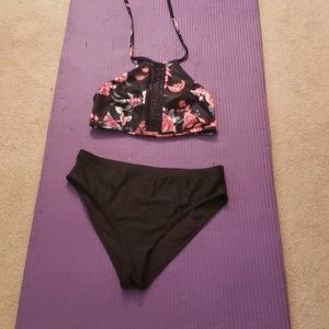 High waisted plus size bikini